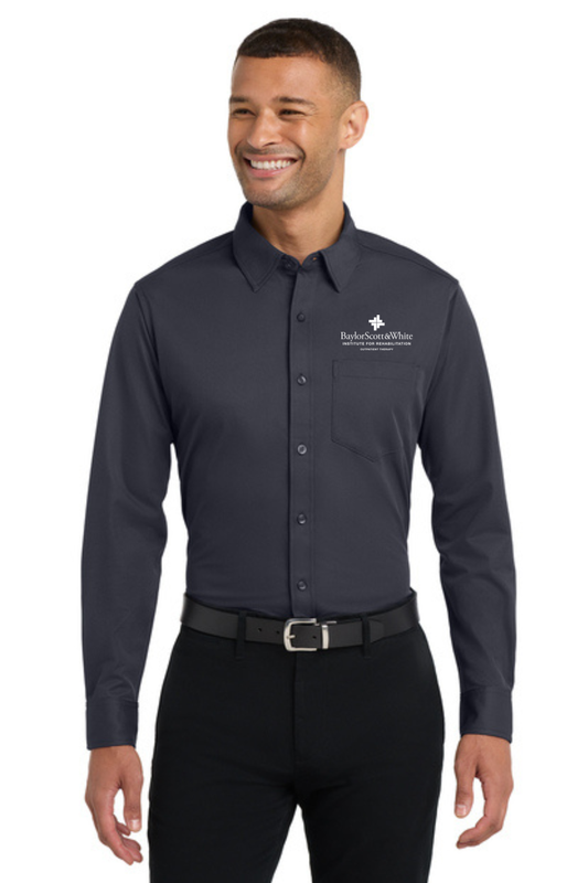 Port Authority® Dimension Knit Dress Shirt
