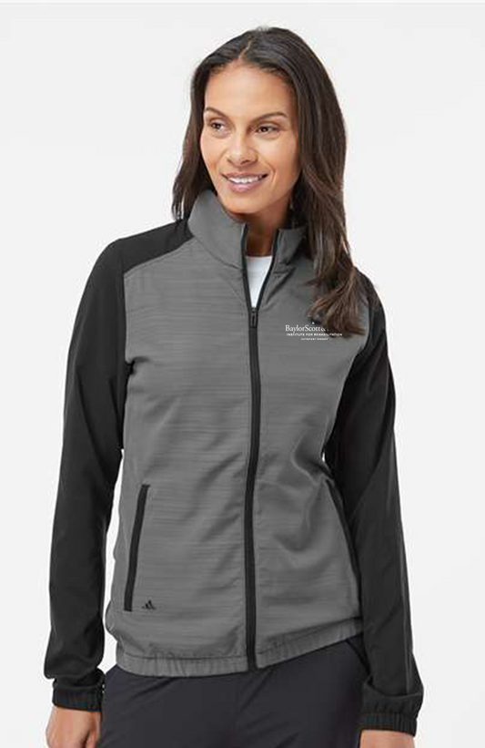 Adidas - Women's Heather Block Full-Zip Windshirt